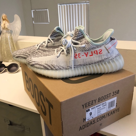 yeezy blue tint size 9